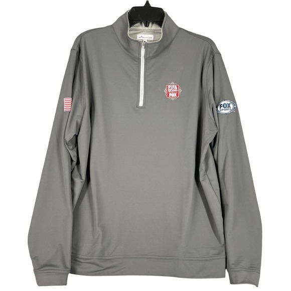 FIFA World Cup Soccer Fox Sports Pullover Mens L Peter...